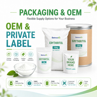 Monk Fruit Extract & Erythritol Mengsel, Natuurlijke Suikervrije Zoetstof, Voedingsmiddelkwaliteit Suikervervanger