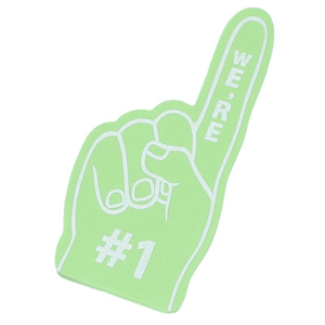 Desain baru kualitas tinggi semangat jari busa untuk olahraga menyenangkan promosi Logo kustom EVA semangat tangan busa - Product Image 3