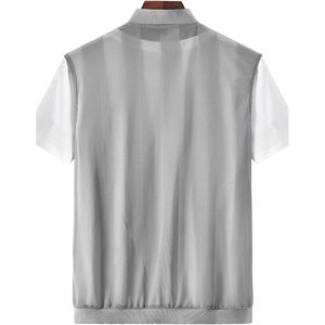 FOXA <b>Men's</b> Summer Lightweight Breathable Mesh Zip <b>Vest</b> Cycling Travel Outdoor Sports <b>Vest</b> XL - Product Image 3