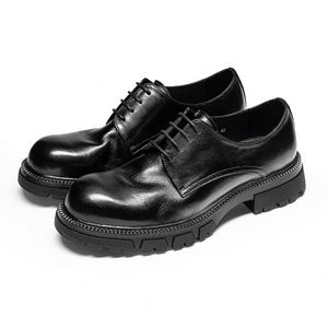 Nuevos Zapatos Casuales de Negocios para Hombre, con Cordones, de Lujo y a la Moda, Tallas Grandes 37-44, Aumentan la Estatura, Impermeables y Transpirables - Product Image 2