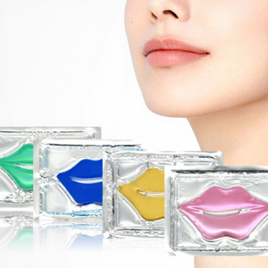 Venta al por mayor de gel cosmético rosa de etiqueta privada, parche labial hidratante para dormir, mascarilla labial vegana de belleza, mascarilla labial de colágeno cheet - Product Image 1