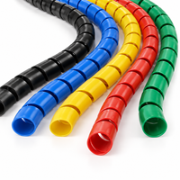 Manchon de protection en spirale PP pour faisceaux de câbles de distributeurs automatiques et de kiosques