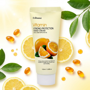 Eshumi Herbal Vitamin Strong Protection Hand Cream with Hyaluronic Acid Vitamin C for Intense Moisturizing Nourishing Whitening - Product Image 3