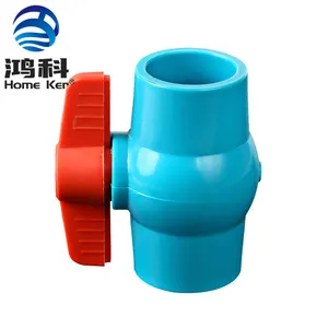 1/2 '' - 4'' ПВХ водяной шаровой клапан, плавающий шаровой клапан, стандартный пластиковый ПВХ шаровой клапан