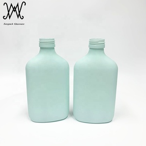 Botella de licor de vidrio con tapa negra mate, <span class=keywords><strong>200ml</strong></span> - Product Image 2