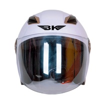 Nuevo Casco de Motocicleta Retro de Diseño Único, Transpirable, Vintage, para Hombres, Mujeres, Unisex, Scooter, Verano
