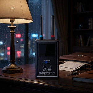 Detector <span class=keywords><strong>de</strong></span> Cámaras Ocultas con Pantalla en Vivo, Detector <span class=keywords><strong>de</strong></span> Cámaras Inalámbricas <span class=keywords><strong>de</strong></span> 1.2G 2.4G 5.8G, Escáner <span class=keywords><strong>de</strong></span> Video Antiespía Profesional - Product Image 4