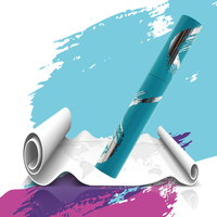 Tube cosmétique vide en plastique Yunshan YL-20 dégradé, personnalisable par sérigraphie, couleur Pantone, haute qualité, pour rouge à lèvres