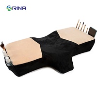Almohada de Espuma Viscoelástica OEM para Extensiones de Pestañas, Rectangular, Desmontable, para Terapia, Belleza y Masajes en Hoteles