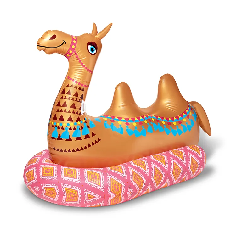 เล่นวัน MEGA CAMEL FLOAT Inflatable ของเล่นสำหรับผู้ใหญ่ CAMEL สระว่ายน้ำ FLOAT