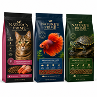 Sacs d'emballage personnalisés pour aliments pour animaux, imprimés, résistants à l'humidité, tailles sur mesure, impression numérique/héliogravure, 10 couleurs pour gelée pour animaux