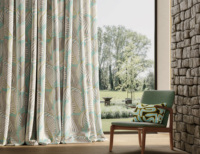 Cortinas Translúcidas de Alta Calidad, Insonorizadas y Ahorradoras de Energía, 100% Poliéster, Estilo Europeo, para Sala de Estar, Hotel, Venta al por Mayor