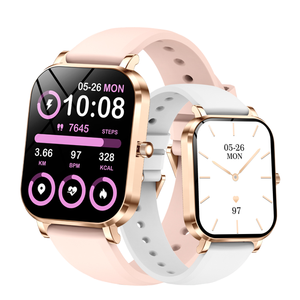 Montre connectée féminine NYT Pro - Autonomie <span class=keywords><strong>de</strong></span> 5 à <span class=keywords><strong>10</strong></span> <span class=keywords><strong>jours</strong></span>, écran TFT, étanche IP68, gestion menstruelle, suivi du sommeil, lecteur <span class=keywords><strong>de</strong></span> musique, fonction réponse - Product Image 1
