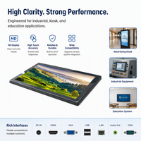 Tablette Android 10,1/15,6/21,5 pouces Wifi Cloud Processeur Quad Core Réseau double 2,5G Ordinateur tactile tout-en-un