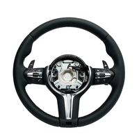 Volant de voiture en cuir pleine fleur M-Sport le plus vendu pour BMW X1 X2 X3 F30 F10 F21 F22 F15 F16 F45 F32 E70 E90, modèle Plug and Play