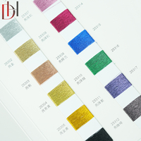 High-quality Dihong Brand Viscose/Polyester Blended Metallic Spun Yarn 30NM Count Double Twist Dyed Silky Yarn Model DHSX068