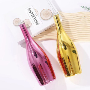 Botellas <span class=keywords><strong>de</strong></span> vino <span class=keywords><strong>de</strong></span> vidrio galvanizadas vacías personalizadas <span class=keywords><strong>de</strong></span> 750ml con muestra gratis <span class=keywords><strong>de</strong></span> sellado <span class=keywords><strong>de</strong></span> corcho - Product Image 4