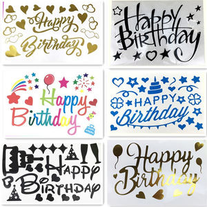 Anniversaire Transparent Bobo Ballon Bulle Décorations pour Fête Intérieur et Extérieur Fournitures Joyeux Anniversaire Bobo Ballon Autocollants - Product Image 3