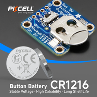 Pkcell 3V Primaire Lithiumbatterij Cr1216 Knoopcel Batterij Muntcel Batterij Voor Bloedglucosemeter