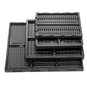 Antistatic ESD PCB Tray Thermoforming PS (HIPS) Black Plastic Blister Tray
