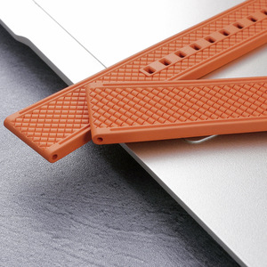 Modèles applicables pour Apple <span class=keywords><strong>Suunto</strong></span> Big Sea FKM Bracelet de montre à oreille détachable rapide Factory Spot dans les tailles 18 19 21 20 22 24 mm - Product Image 2