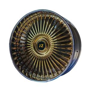 Jiangzao – roues à fil chromé pour Cadillac <span class=keywords><strong>Chrys</strong></span>, 14, 15, 16, 17, 18 pouces, autre voiture classique forgée - Product Image 5