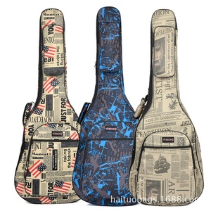 Custom 36 39 41 Inch Folk Guitar Bag Wood Guitar Backpack Nylon Eva for Classical <b>Electronic</b> <b>Organ</b> Bag - Product Image 1