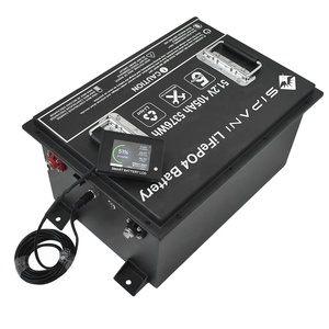 36V-72V 50-<span class=keywords><strong>300Ah</strong></span>角柱型LiFePO4リチウムイオンバッテリーパック（ソーラーRV、ゴルフカート用）8000サイクル、5年保証 - Product Image 3
