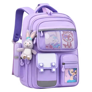 Whosale Stylish <strong>Girls</strong> Primary Printed Anime Kawaii Fashion Cartoon Student Kids Schoolbag Bookbags Children Backpack <strong>School</strong> <strong>Bags</strong> - Product Image 1