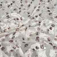 Sacs de mariage pour filles en tissu chiffon jacquard imprimé minimaliste, 100 % polyester, respirant, séchage rapide, très léger