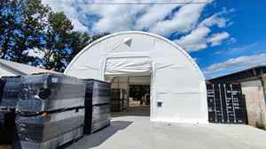 Fully Enclosed Container Roof <b>Tent</b>/Protective Cover/Shelter for Dustproof & All-Weather Equipment Protection - Product Image 3