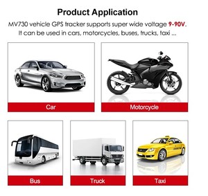 GPS-трекер GT67 MV730G 4G с функцией отключения двигателя, релейного типа, для транспортных средств (Rastreador GPS 4G MV730G) - Product Image 2