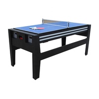 Vente en gros 6ft 4in Sports d'intérieur table multi-jeux avec piscine ping-pong air hockey dessus de salle à manger maison matériau de coussin en MDF