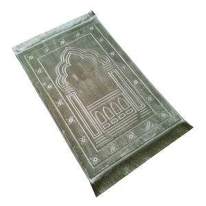 Alfombra de oración Raschel acolchada de doble capa antideslizante, alfombrilla Islam <span class=keywords><strong>Rayer</strong></span> - Product Image 5