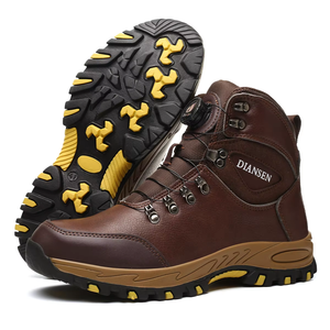 Chaussures de sécurité personnalisées avec logo, semelles extérieures de marque, bottes de travail sportives imperméables en cuir pour hommes – Prix de gros - Product Image 4