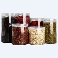 Boîtes en plastique PET transparentes de qualité alimentaire pour boissons énergisantes, sodas, jus, avec couvercles en aluminium faciles à ouvrir, logo personnalisé, jetables, 500 ml