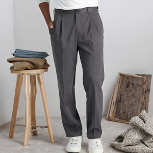 Pantalon droit personnalisé pour homme – Décontracté, anti-plis, séchage rapide, poids moyen, idéal pour le golf - Product Image 3