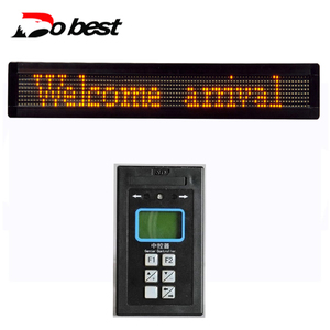 12V 24V xe buýt dẫn lộ trình màn hình hiển thị bảng hiệu đích - Product Image 2