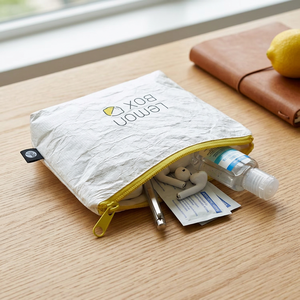 Maßgefertigte Wasserdichte Tyvek Reißverschlusstasche Tragbare und Modische Reißverschluss-Geldbörse Tyvek-Tasche mit Schlichtem Design - Product Image 3