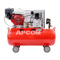 Compresseur d'air à essence à démarrage électrique GX160 GX200 GX390 avec filtre cyclonique, compresseur à piston mobile pour atelier de réparation