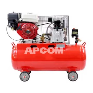 Compresseur d'air portable industriel à moteur essence APCOM GX160 GX200 GX390, pompe à air à essence pour travaux de construction et travaux en extérieur - Product Image 2