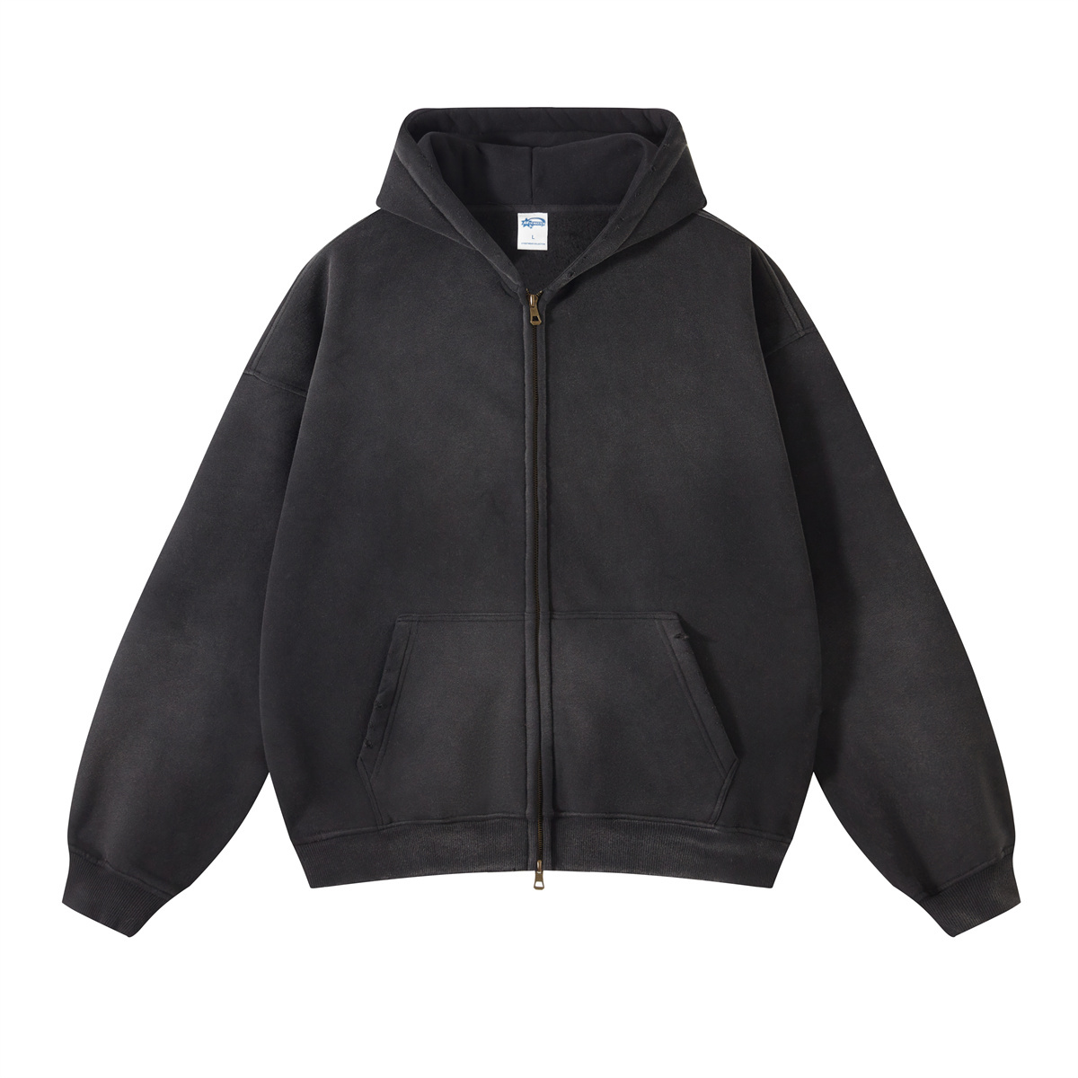 【IONSEOUL】Rap Damage Sweatshirts 5FM0094 Hoodies – Fracture Apparel