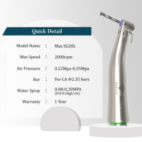 Ti-Max SG20L Pièce à main pour moteur d'implant dentaire chirurgical 20:1 Pièce à main à contre-angle LED