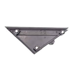 Fiat 500 Rearview <b>Mirror</b> Triangular Trim <b>Panel</b> Black Left Side Replacement Part 1SJ85KX7AA 1SD00KX7AA - Product Image 1