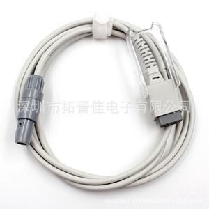 Cable de extensión para oxímetro de pulso TogeeKa de 6 pines Db9 para monitores Edan Im8 Im50 Im60 - Product Image 4