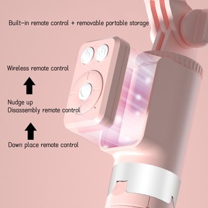 1.7m điều khiển từ xa <span class=keywords><strong>3</strong></span> in1selfie Stick Top điền ánh sáng mở rộng chức năng linh hoạt thông minh 360 xoay linh hoạt Selfie Stick - Product Image 5
