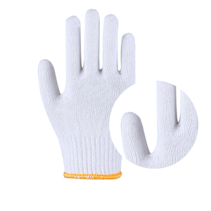 Gants en tricot de coton et de polyester, sans <span class=keywords><strong>latex</strong></span>, durables, respirants, résistants à l'usure, usage général - Product Image 2