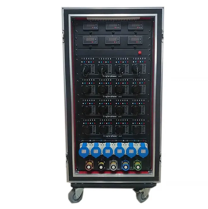 Professional Stage sounding and lighting big power distribution box distributor audio equipment power distro