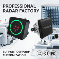 Sensor de Radar de Punto Ciego Delantero o Trasero de 10M, Sistema de Alerta de Proximidad PWAS
