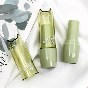 Contenitore Portatile Vuoto per Rossetto, Design Coreano con Gatto e Tè Verde, Contenitore Cosmetico Carino - Product Image 5
